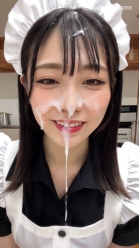 サンプル画像3:顔射後の余韻 – メイド編 Vol.1(FacialDreams) [d_596969]