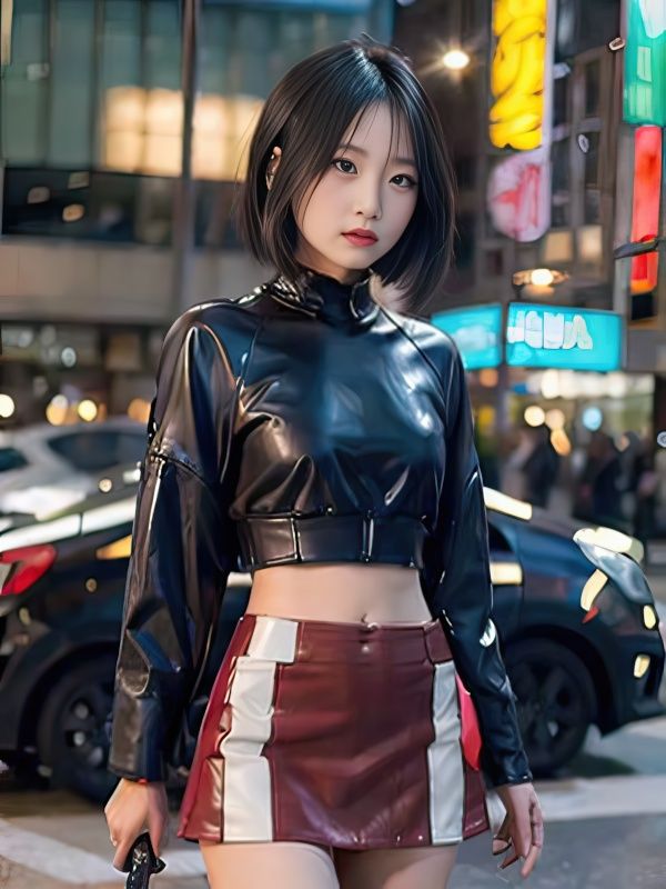 サンプル画像4:【AI実写】現代に蘇った羌瘣 ── 街角の剣士グラビア写真集 Vol.1(美伝プロジェクト) [d_596977]