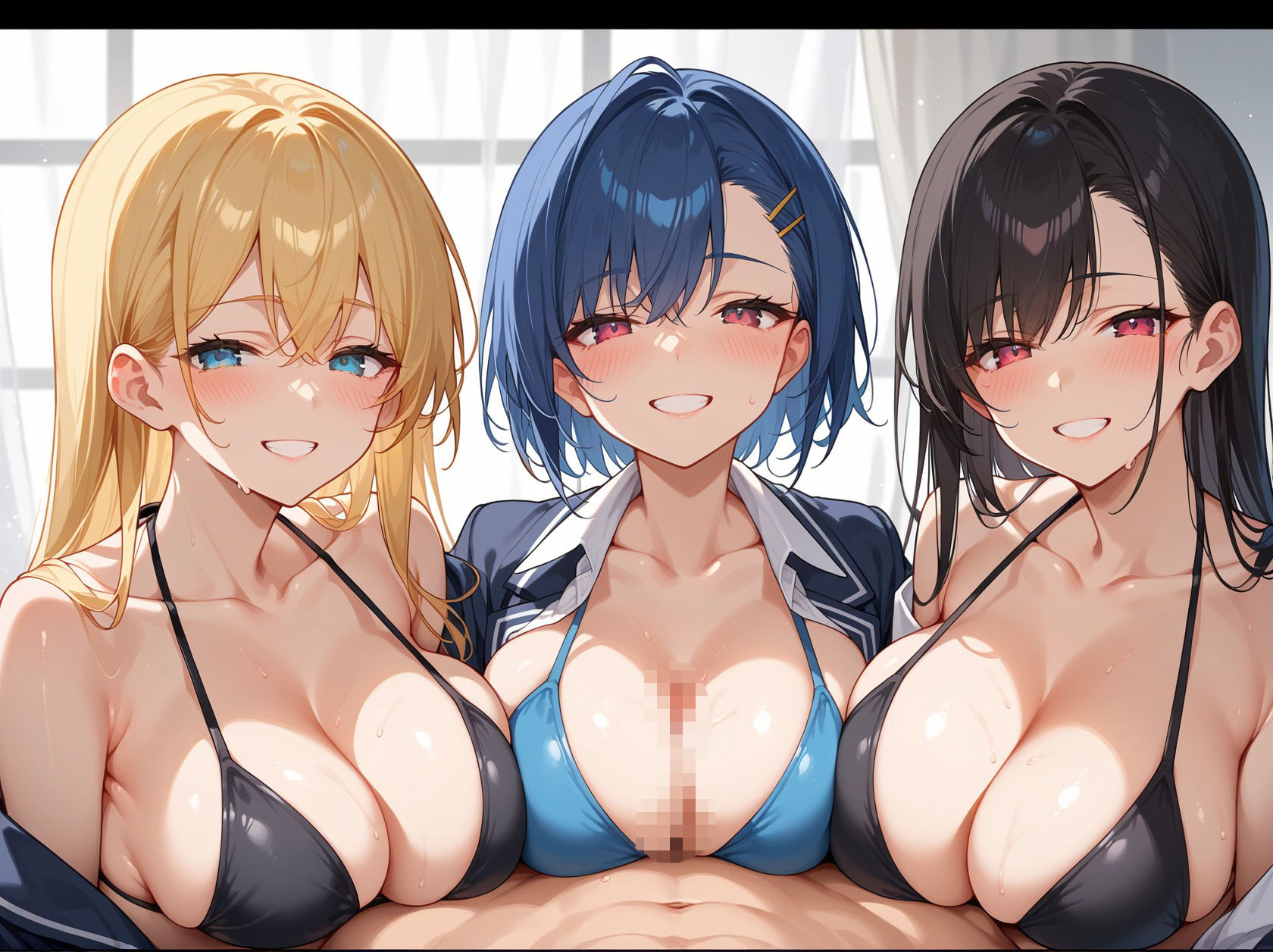 サンプル画像3:巨乳ハーレム学園(あんあんつけぼー) [d_596980]