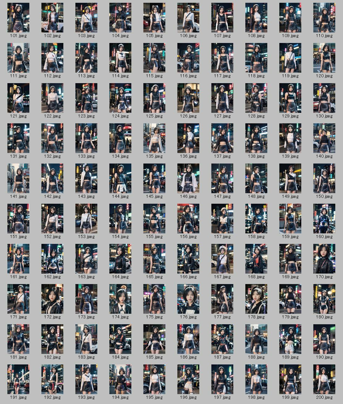 サンプル画像6:【AI実写】現代に蘇った羌瘣 ── 街角の剣士グラビア写真集 Vol.2(美伝プロジェクト) [d_596985]