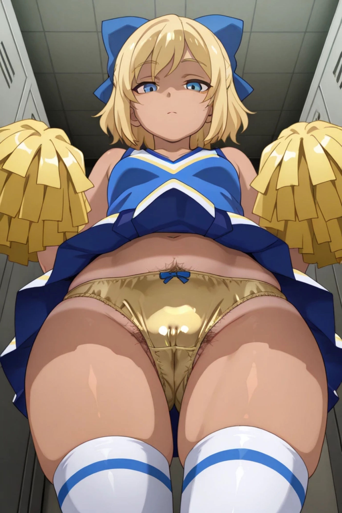 ハミ毛パンチラチアガールのアレやコレ 画像1