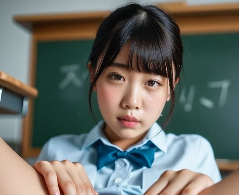 AI少女のリアルすぎる脱糞！ 画像2