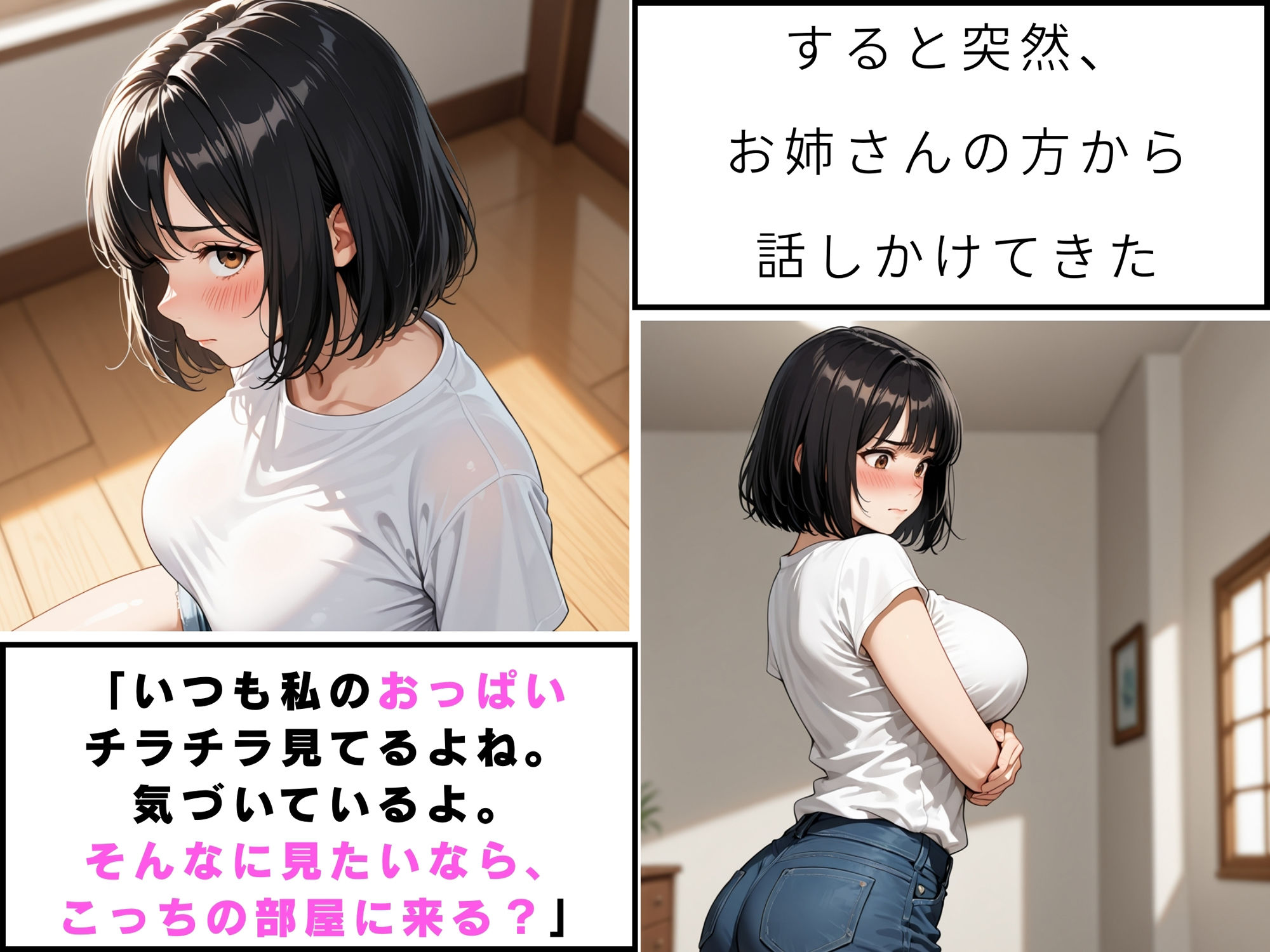 神乳を持つ彼女の姉は強●中出しをさせてくる 画像5