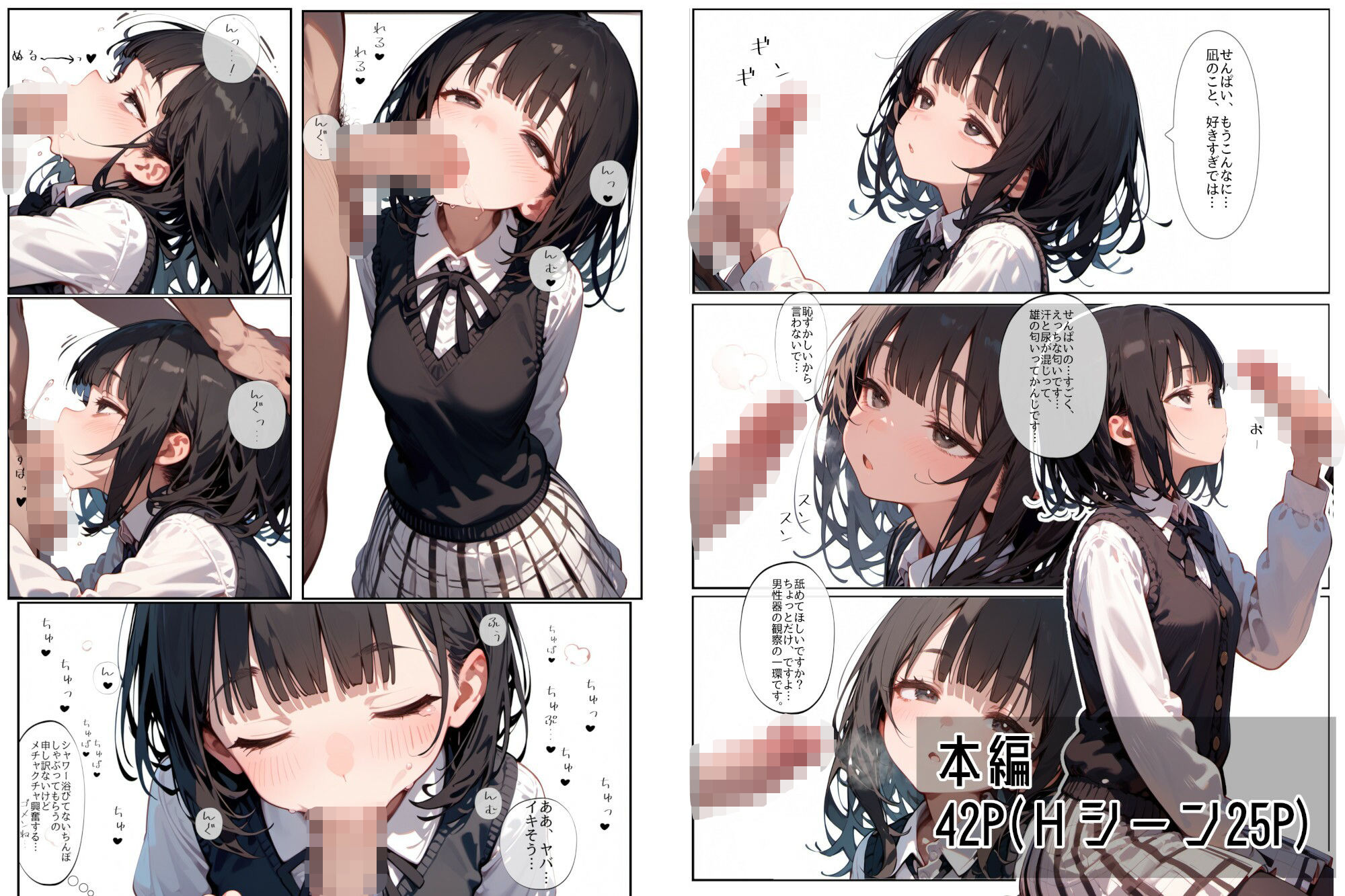 サンプル画像3:ふれる。不思議少女  霜村凪の観察日記(娘々茶房) [d_597157]