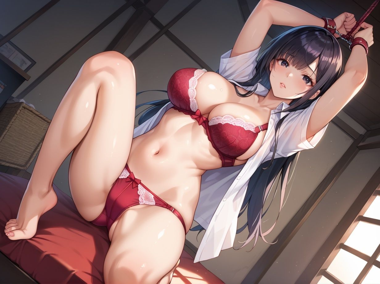 サンプル画像2:処女っぽい女子校生縛って  メス堕ちさせてみた(妄想マカロン) [d_597163]