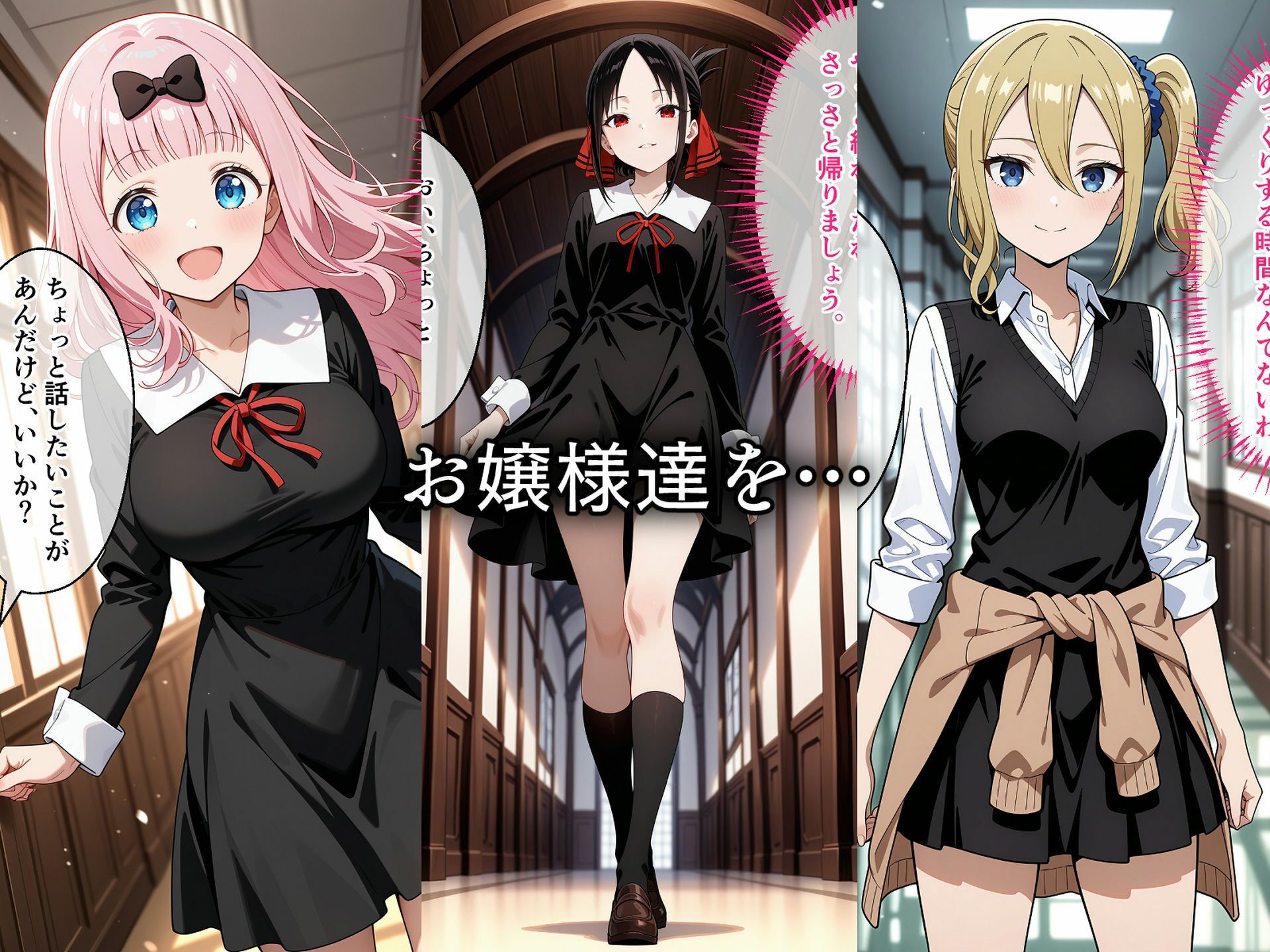 サンプル画像1:寝取られたお嬢様達〜催〇アプリで種付け完了(ロムッテロ) [d_597242]