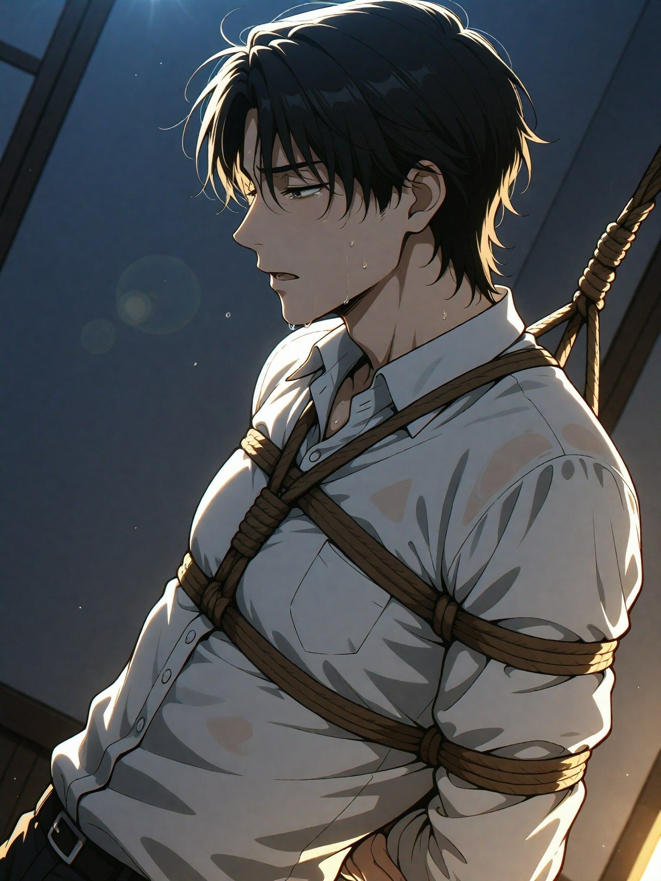 緊縛男子 画像5