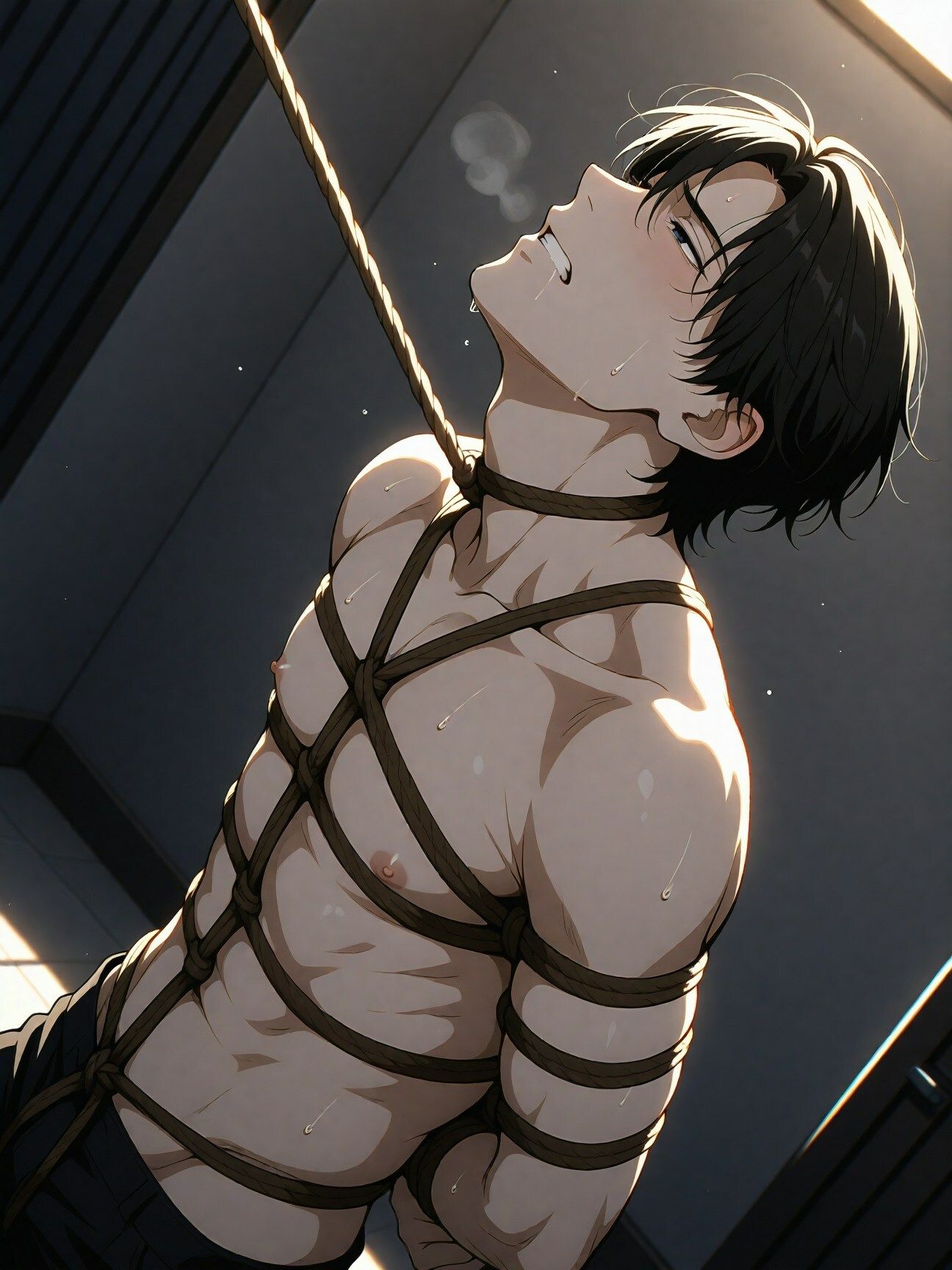 緊縛男子 画像7