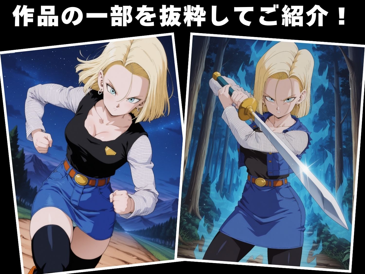 サンプル画像1:【完全敗北】人造●間18号(ボヨヨン電波通信) [d_597256]