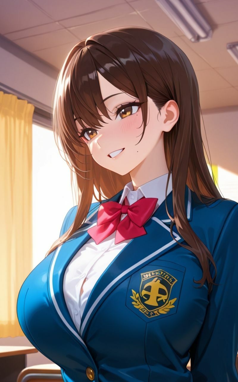 サンプル画像1:フェラ同好会  積極的な女子校生が僕を誘惑してきたのでご褒美に校内エッチしちゃった件(はちまる) [d_597285]