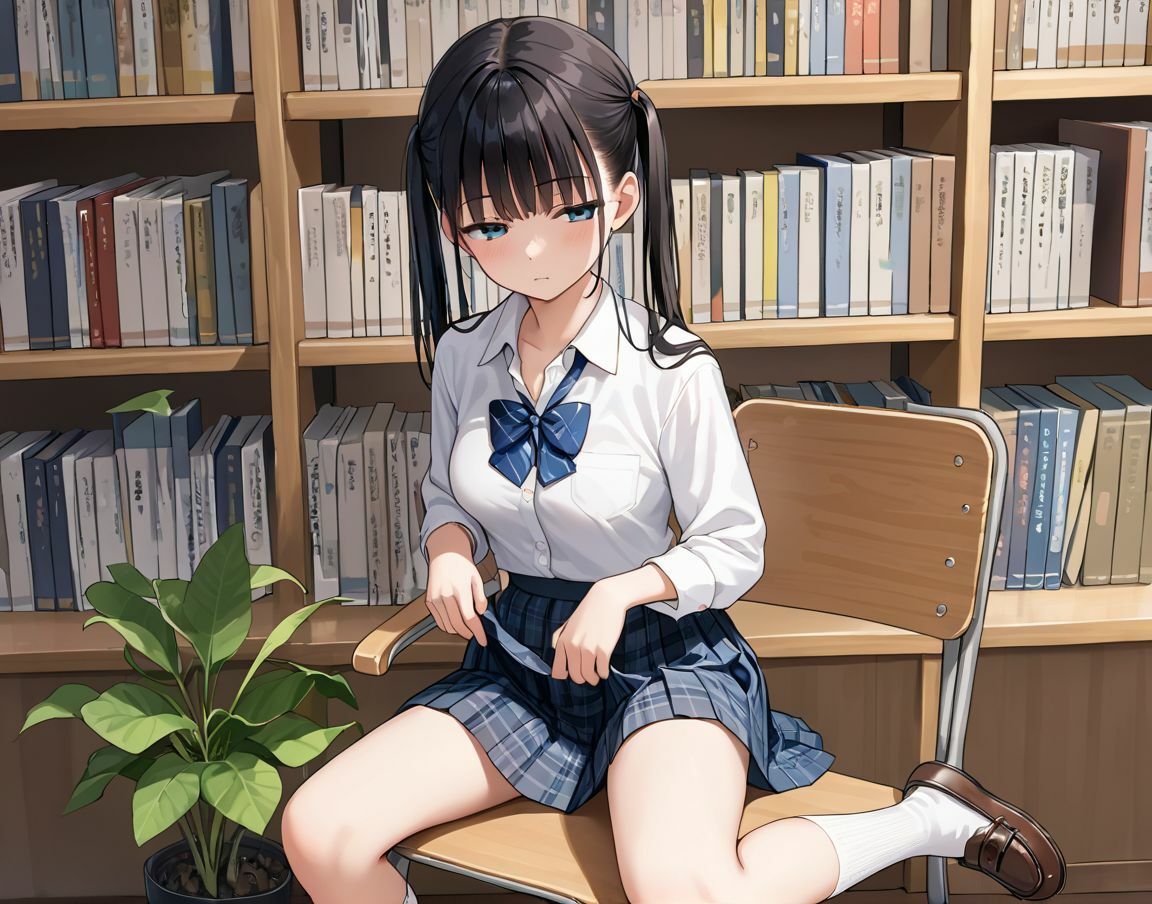 真面目な女の子が、担任教師に性欲爆発 画像1