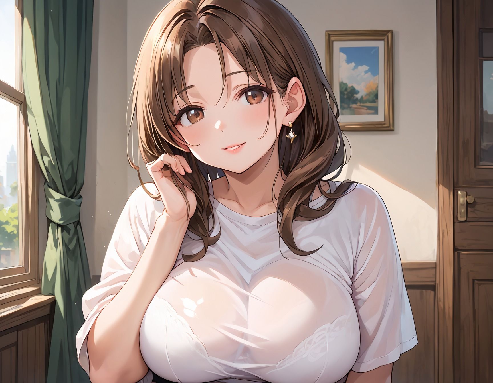 デリヘル呼んだら彼女の母親が来たのでそのまま寝取って孕ませる 画像1