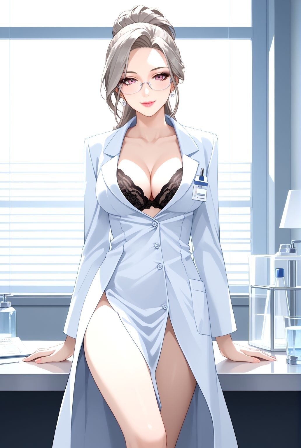 白衣の誘惑 ― 熟女女医と密室の診察劇 ― 画像9