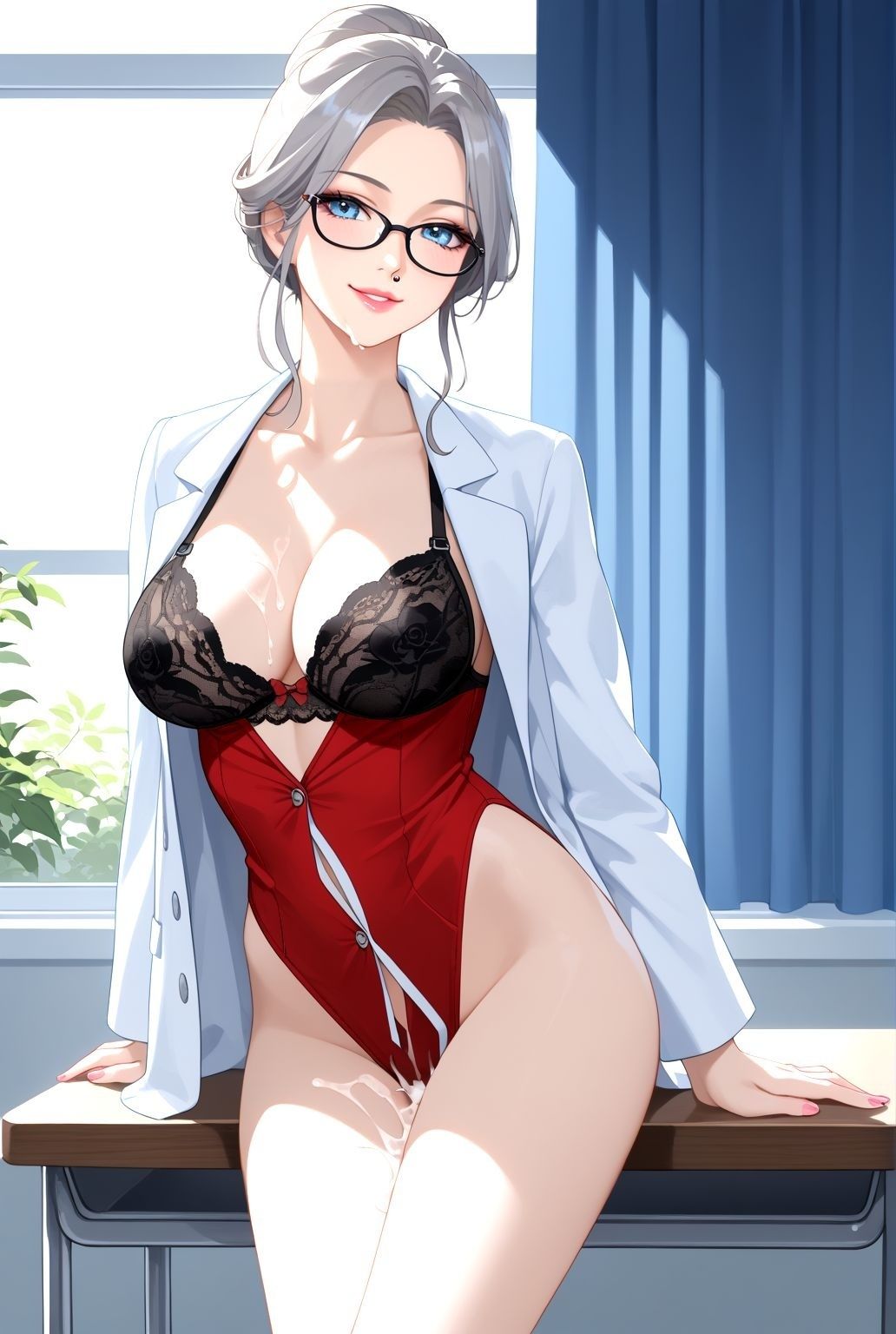 白衣の誘惑 ― 熟女女医と密室の診察劇 ― 画像10