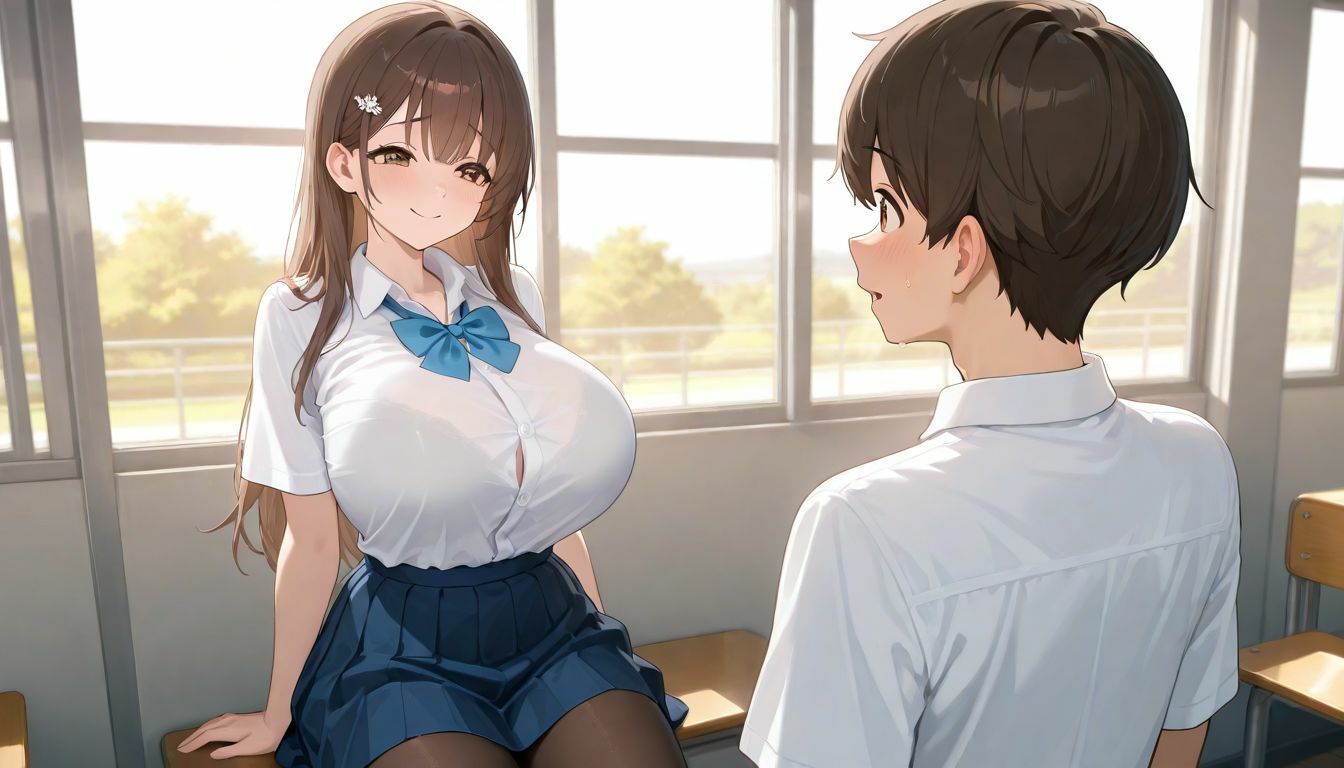 爆乳清楚系少女を堕としてみた 画像1