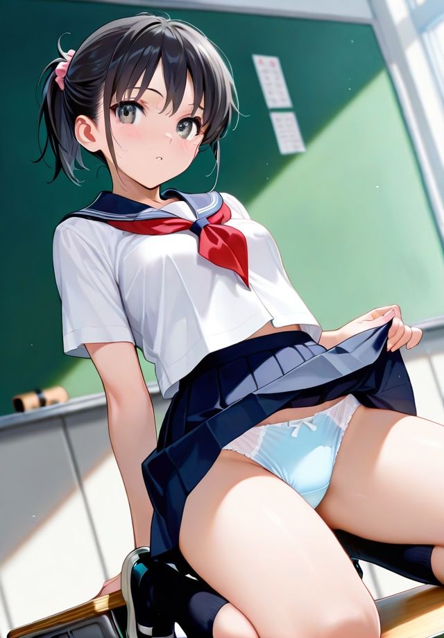 PantyCollectionVII JKしゃがみパンチラ2 画像7