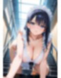 裸エプロンのメイドさん