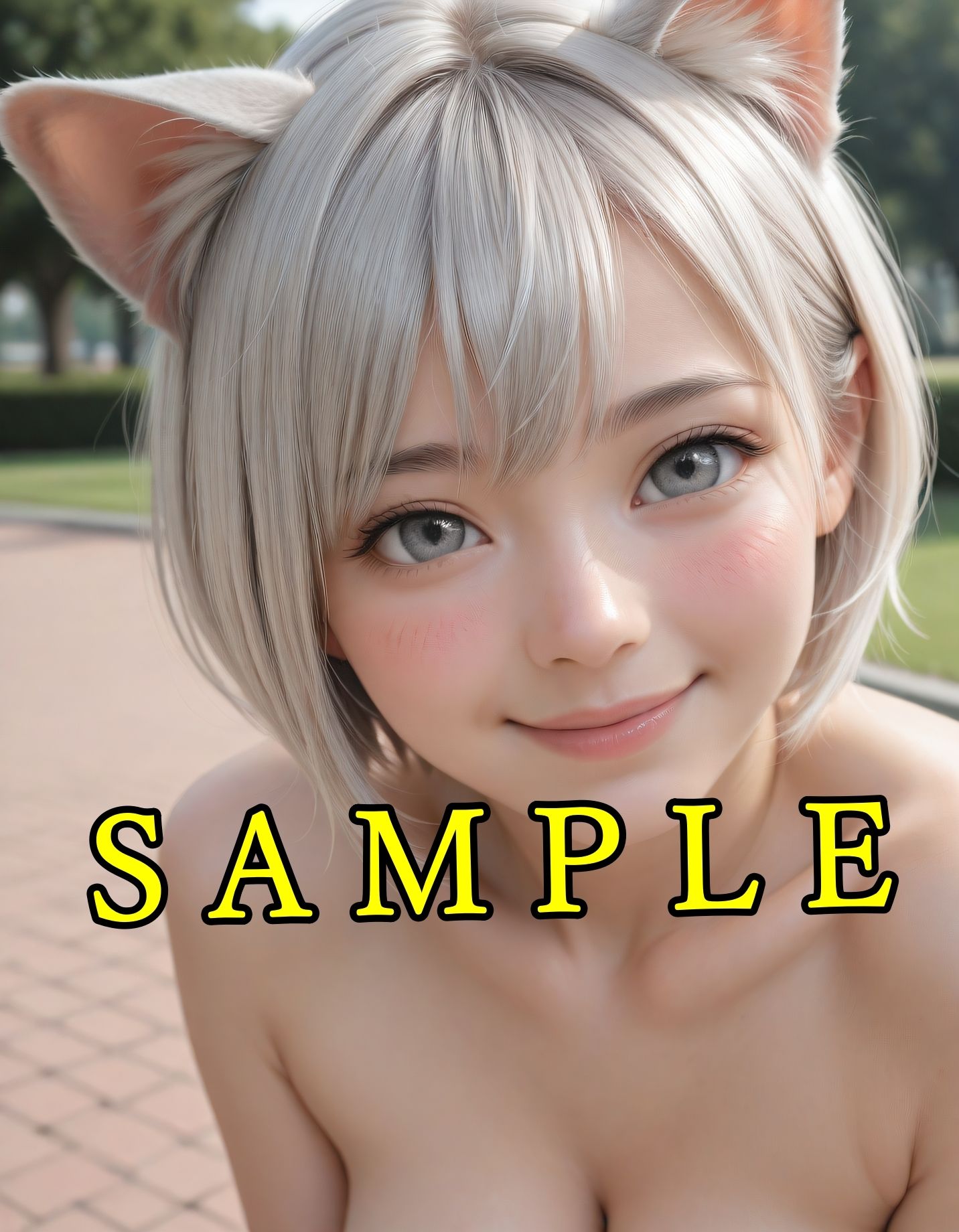 サンプル画像2:【2.5次元アイドル】ネコの妖精-01  brm10シリーズ(まめまめクリ子2.5) [d_597493]