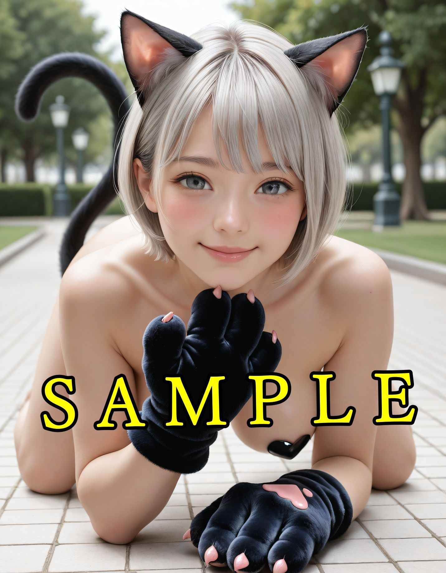 サンプル画像3:【2.5次元アイドル】ネコの妖精-01  brm10シリーズ(まめまめクリ子2.5) [d_597493]