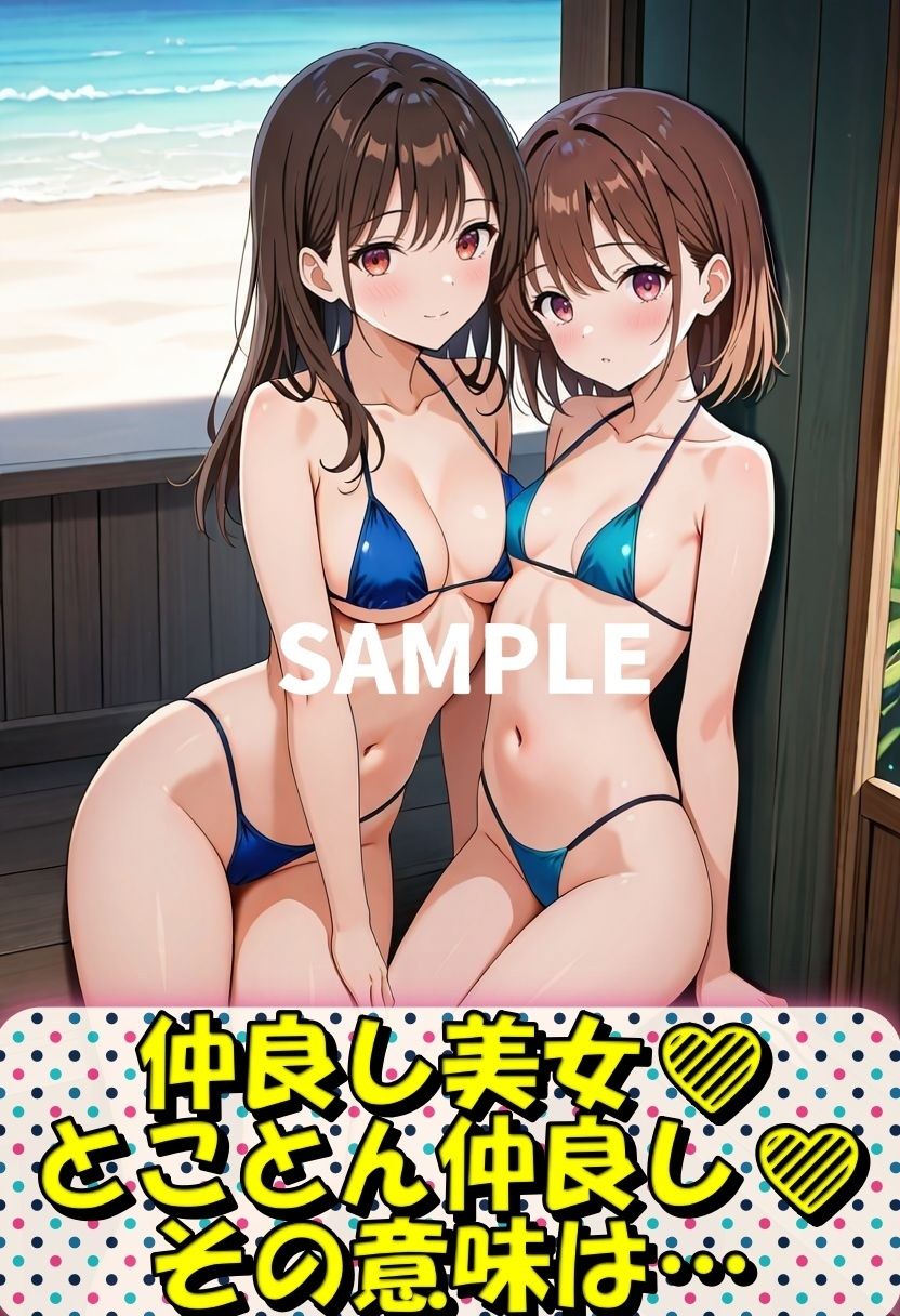 サンプル画像1:夏の大乱交  水着美女祭り(Trident（トライデント）) [d_597494]