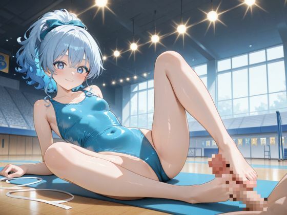 サンプル画像6:生が好きなセフレとやってみた！新体操レオタード編(たこやき) [d_597541]