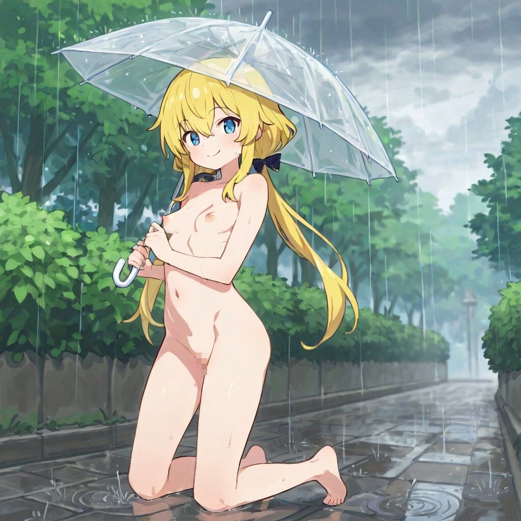 サンプル画像4:雨、傘、そして女の子【Simple Side Dishes 〜簡単おかず〜 Vol.1】(安満屋) [d_597542]