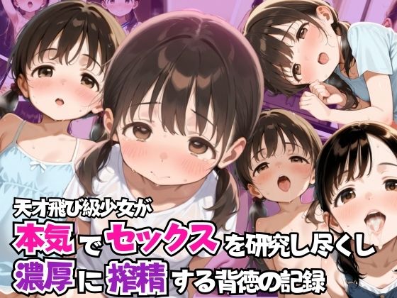 天才飛び級少女が本気でセックスを研究し尽くし濃厚に搾精する背徳の記録の画像
