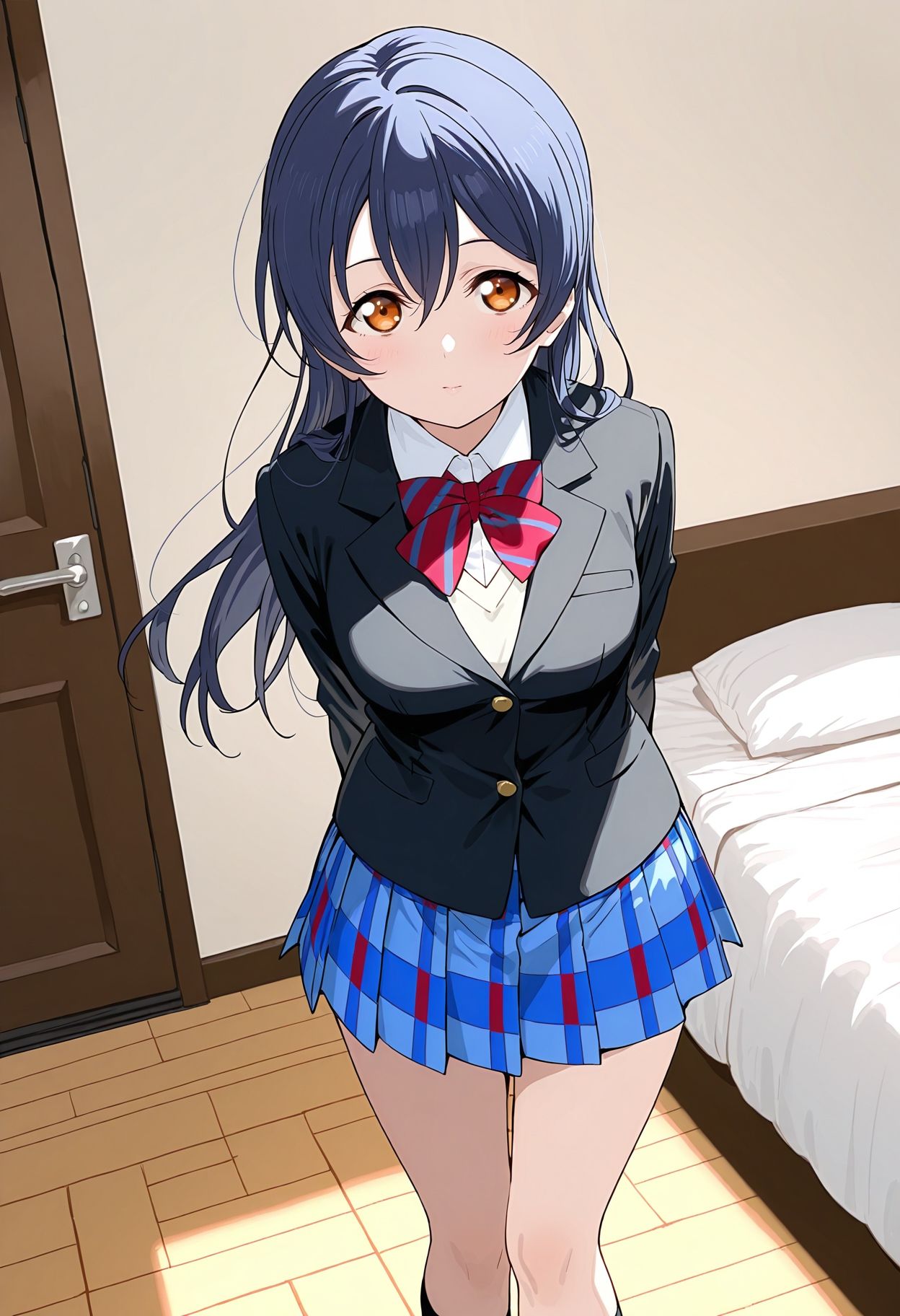 サンプル画像1:ラブライ◯！ 園◯海未 エロCG集(かみのみゃ) [d_597557]