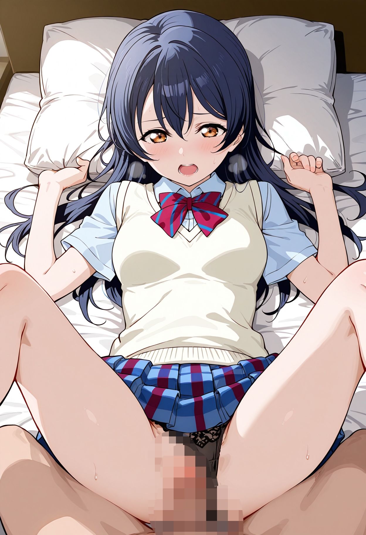 サンプル画像5:ラブライ◯！ 園◯海未 エロCG集(かみのみゃ) [d_597557]