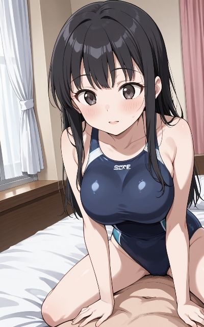 狙われた競泳水着 マッサージって言ってたのに・・・ 画像9