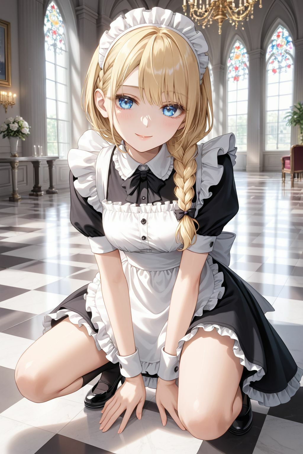 サンプル画像3:我が家のメイドがエロ過ぎてつい・・・4(Aphrodite Crystal) [d_597603]