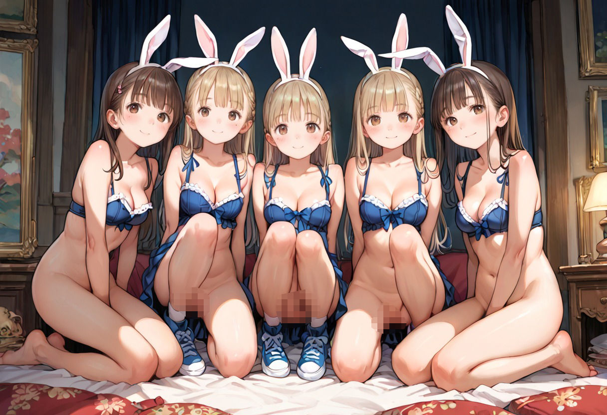 発育中ロ●ハーレム  コスプレ  俺好みのコスプレにして種付けSEX4