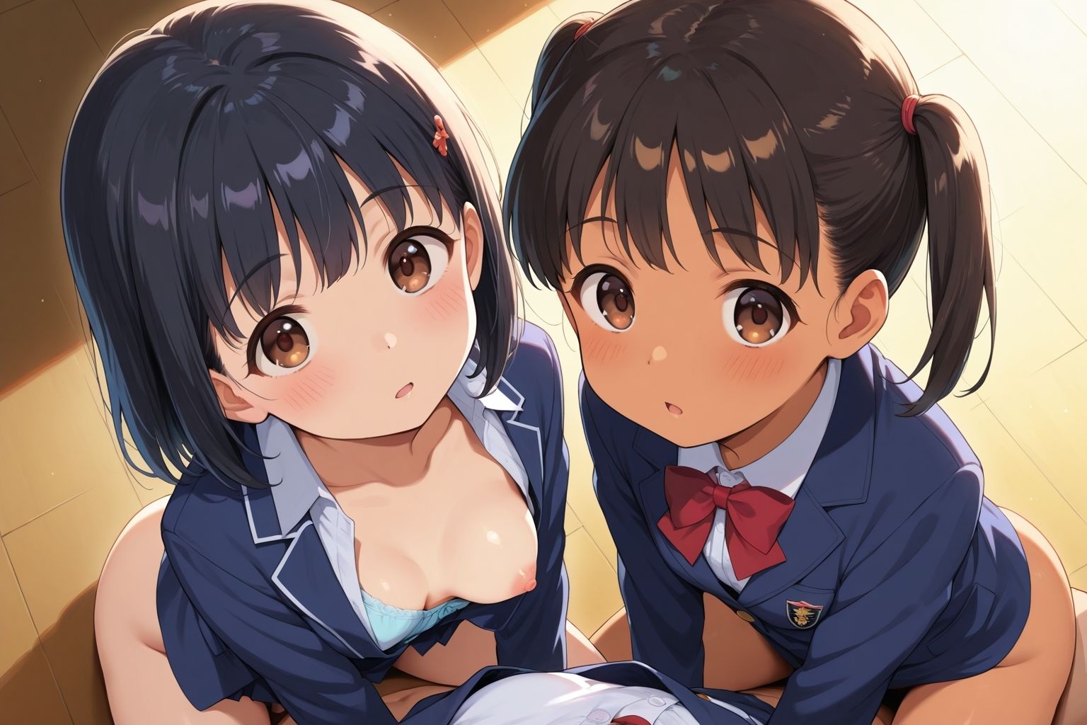 サンプル画像1:おしおき教室中出し少女大集合(デスピール) [d_597625]