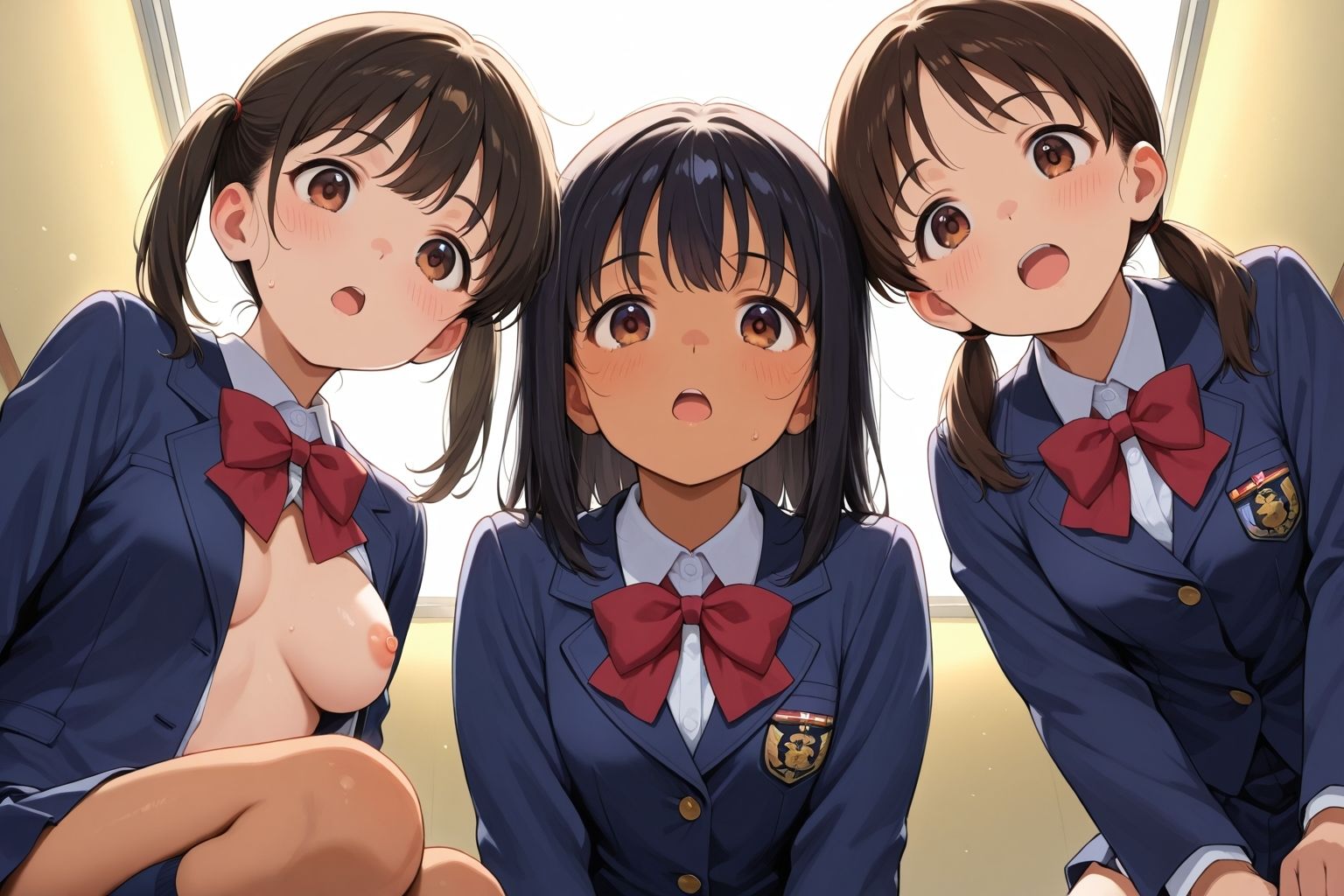 白少女は初体験  黒少女は昇天試験 画像5
