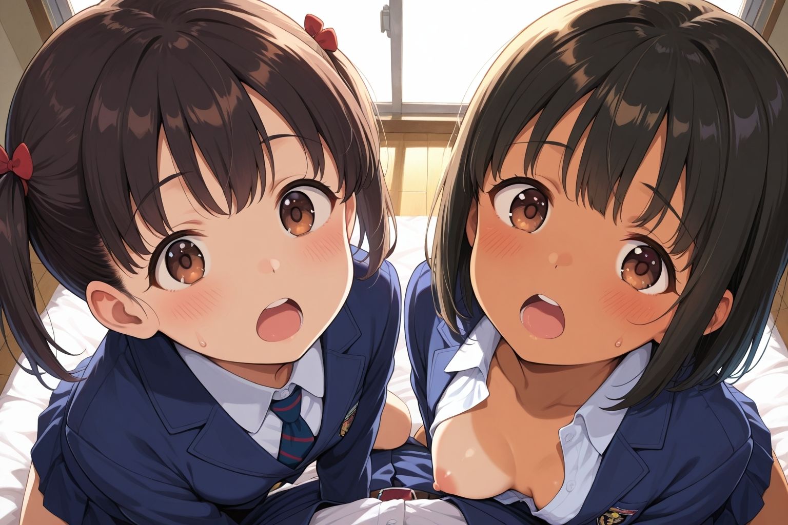 白少女は初体験  黒少女は昇天試験 画像9
