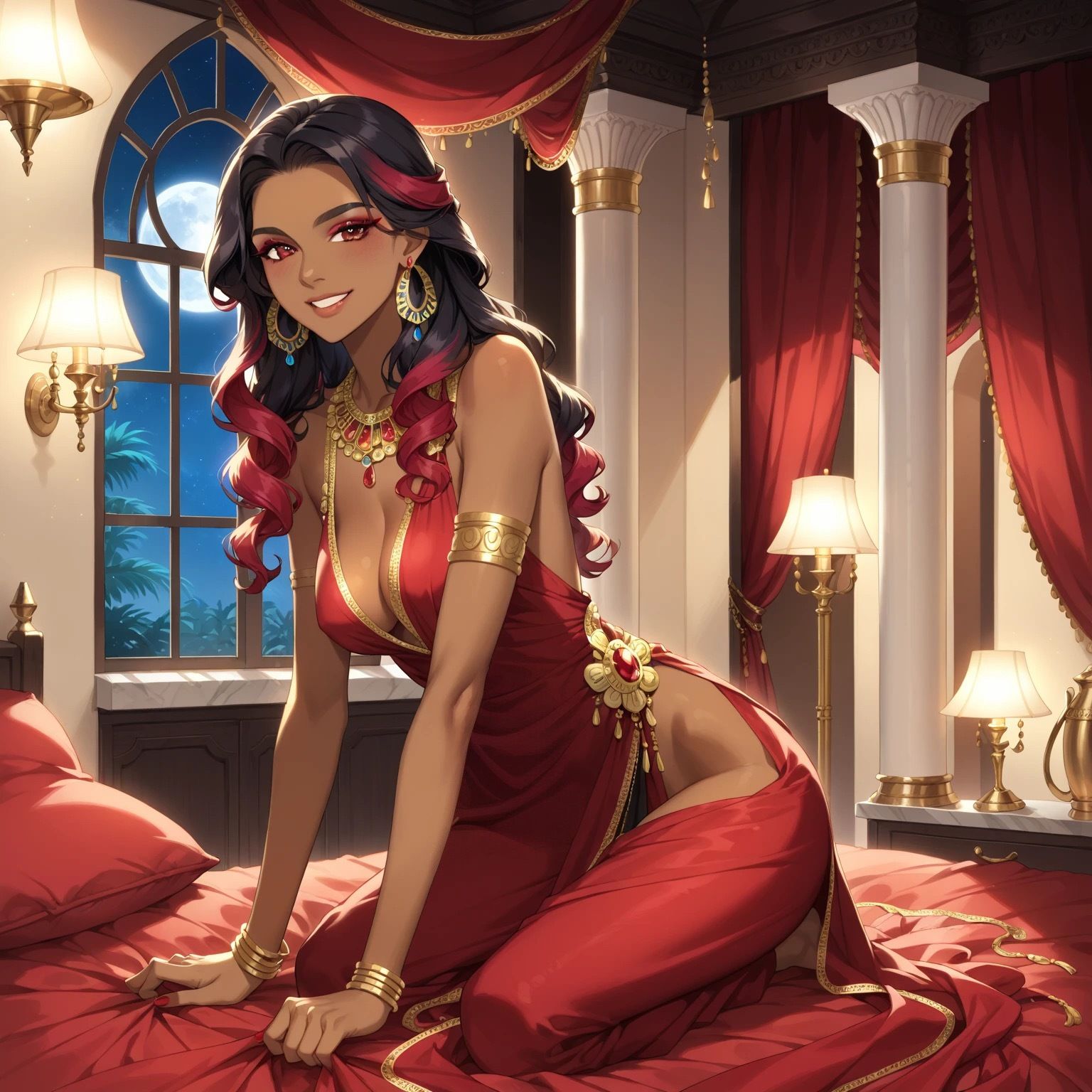 サンプル画像3:アラビア王のハーレム旅行記 – 新妻探し千夜一夜 – （ももんミニストーリー3）(桃李ももん (Tori Momon)) [d_597679]