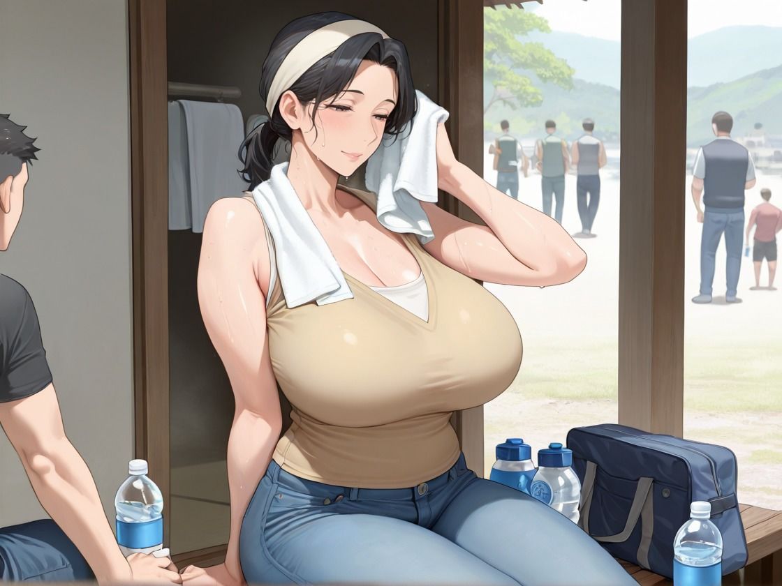町内会の人妻に孕ませセックス 画像1