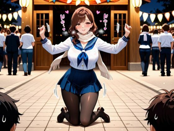 サンプル画像2:人妻学園祭羞恥 〜コスプレは私をオンナにする〜(ぱいんだー出版) [d_597689]