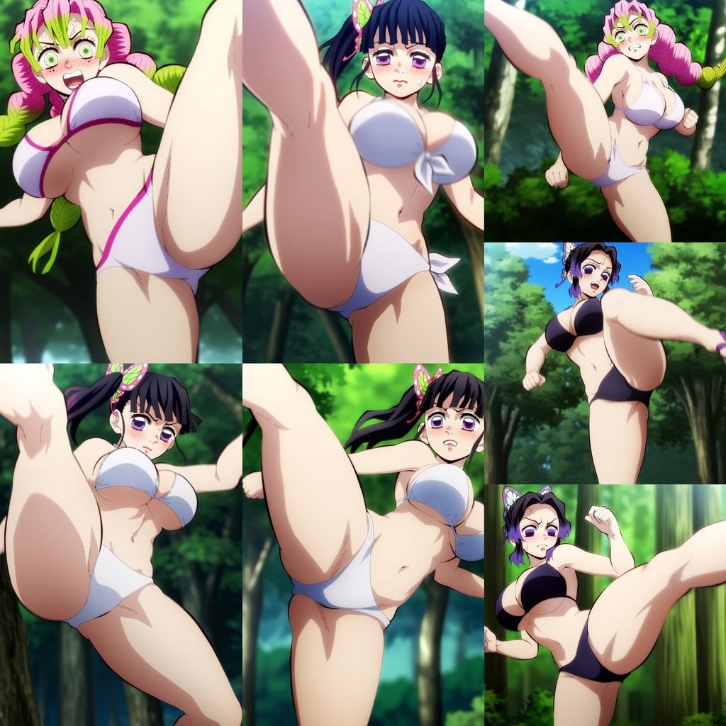 【341枚】鬼殺隊の生足蹴り 6 画像9