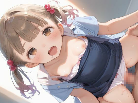 金髪ロリっ子少女のつるぺた服従セックス1