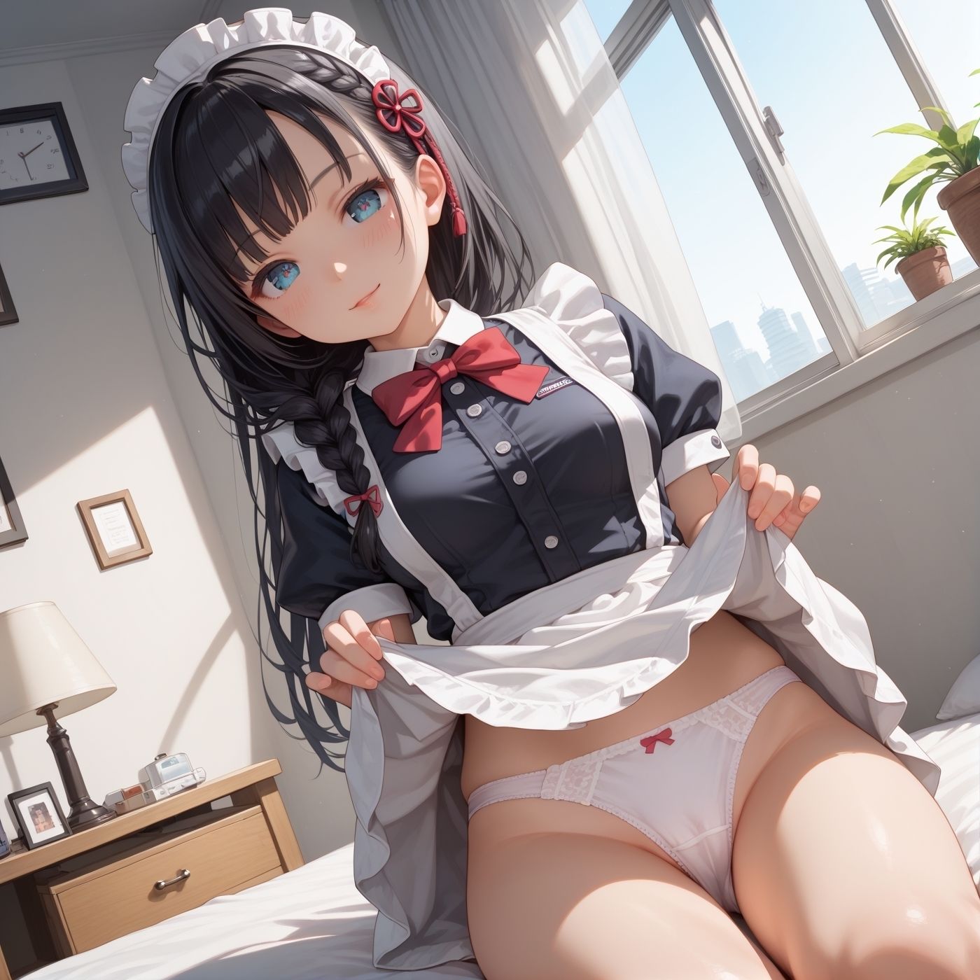 サンプル画像4:学園性活！ハメを外しまくる文化祭【メイド編3の厳選CG200枚収録】(アオとハル) [d_597754]