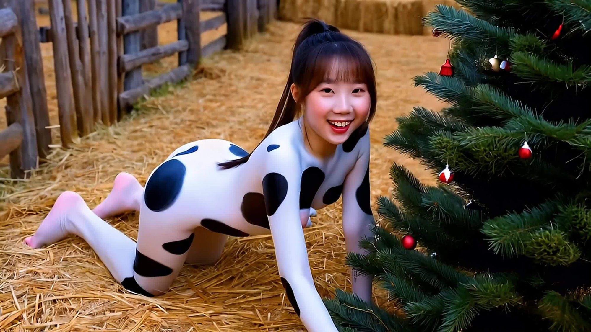 サンプル画像4:厳選！！3D x VR 着エロ動画 裸より恥ずかしい集Vol.2(シルク・ドゥ・チーズ) [d_597762]