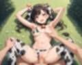 性育学園No.30〜搾乳牛ビキニ編〜牧場でメス牛たちのミルクを絞りまくり！【CG500枚】