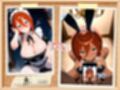 爆乳人妻？褐色人妻変身！メイド＆バニー