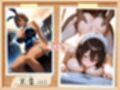 爆乳黒ギャル？白ギャル変身メイド＆バニー