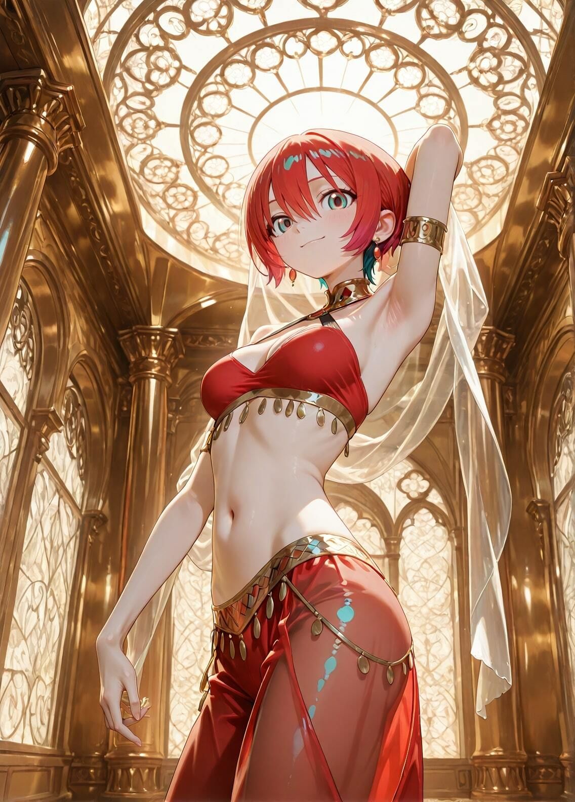 サンプル画像4:「機動戦士Gundam GQuuuuuuX」アマテ・ユズリハ セクシー写真集11（全500枚）(人の海) [d_597867]