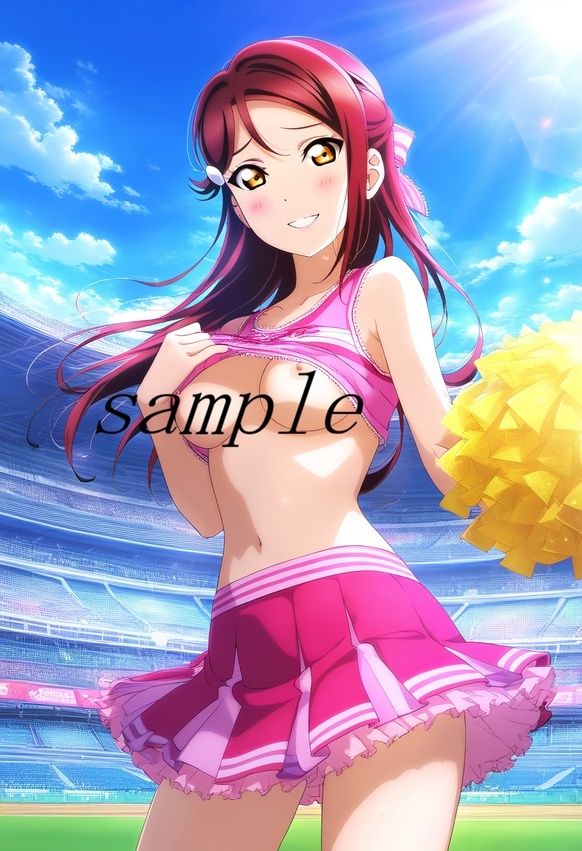 ラ〇ライブ!サ〇シャイン!!〜桜〇梨子ちゃんCG集〜(制服、サンタコス、逆バニー等) 画像3