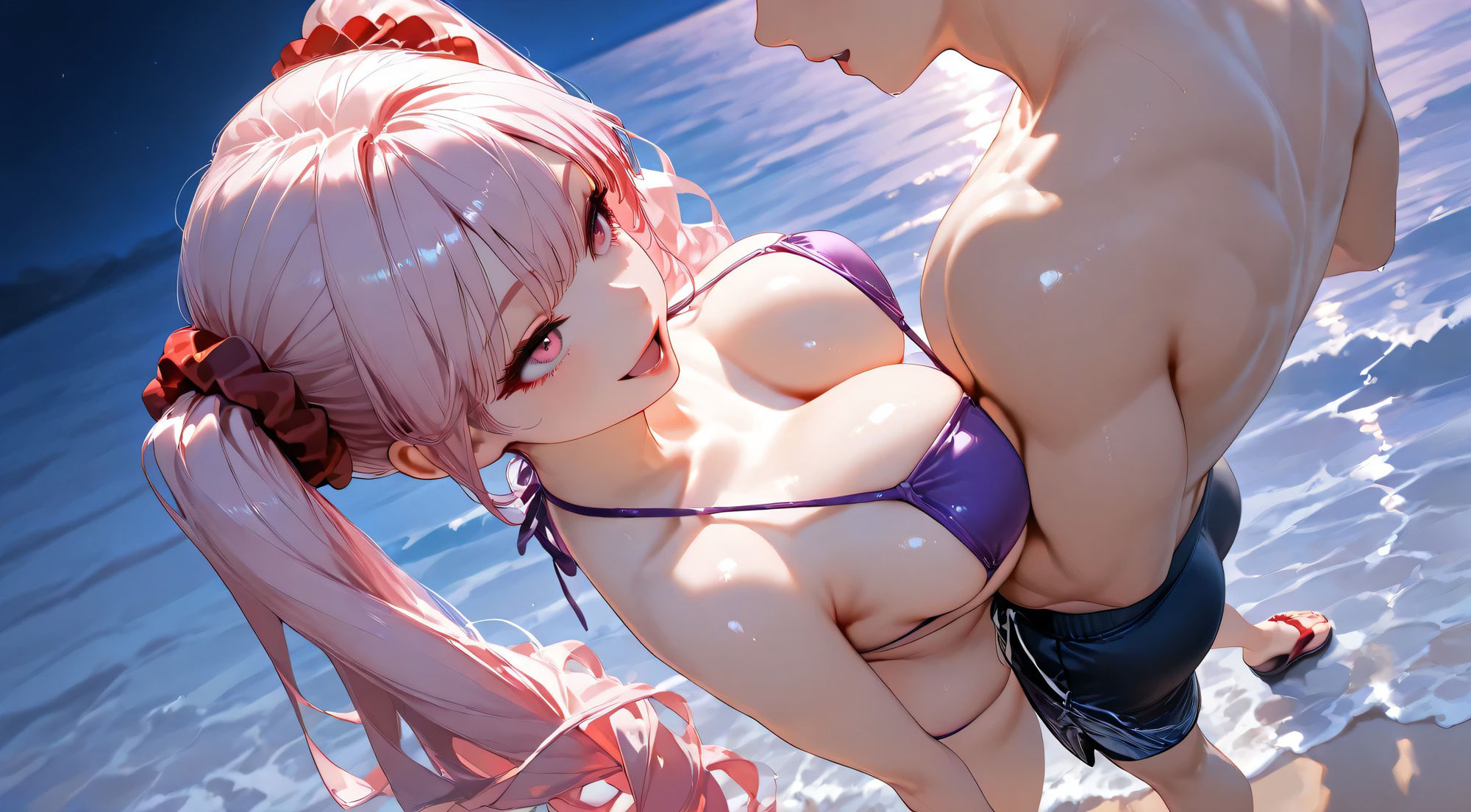 サンプル画像3:スイッチの先のお姉さん（2）(Create mAy I) [d_597922]