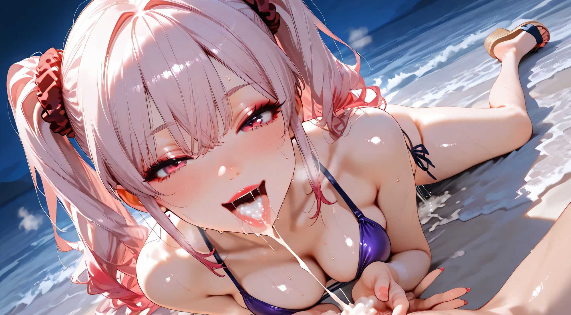 サンプル画像6:スイッチの先のお姉さん（2）(Create mAy I) [d_597922]