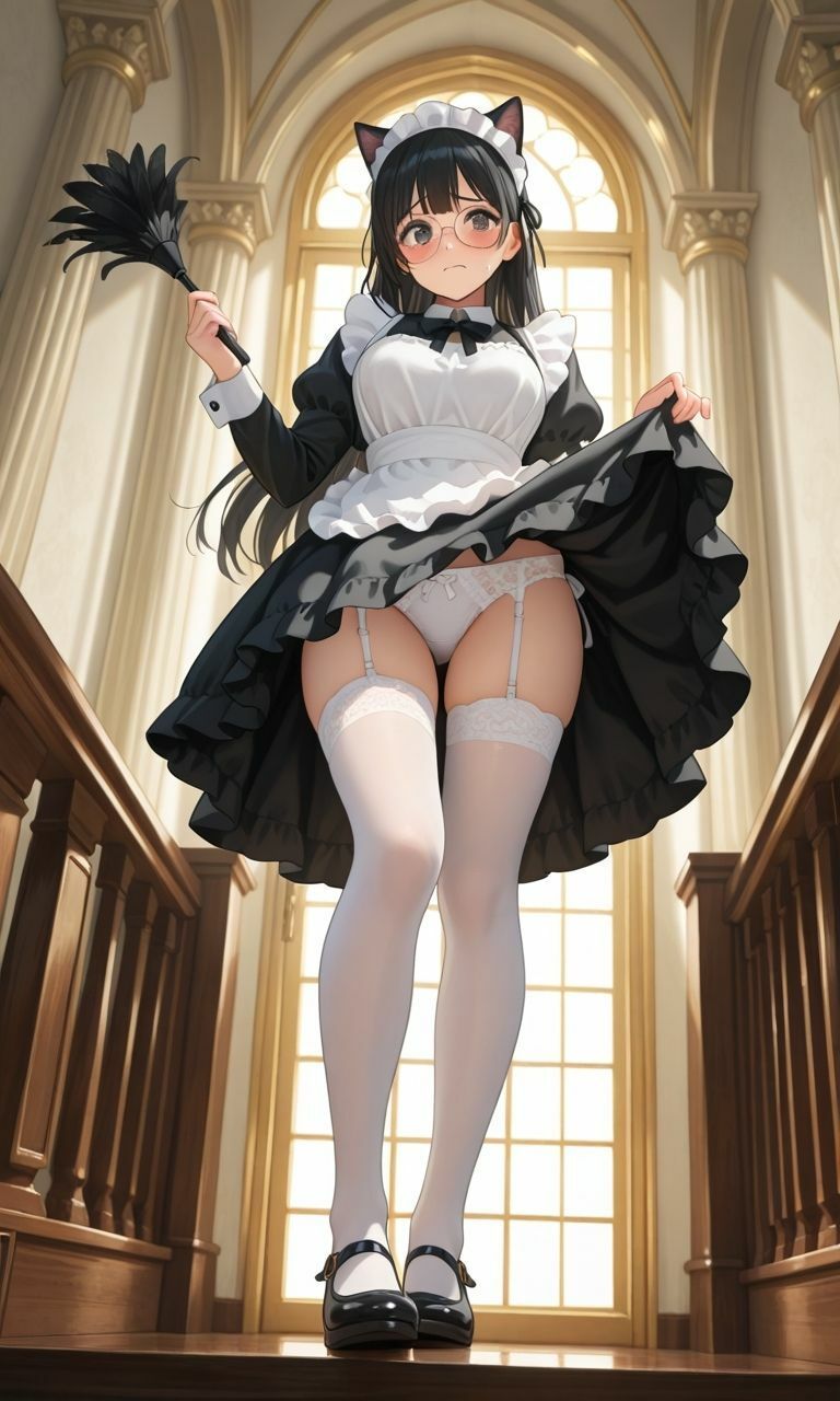 サンプル画像1:ネコ耳メイドの裏の顔(アイル) [d_597969]